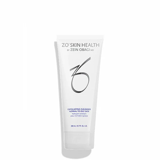 Exfoliating cleanser