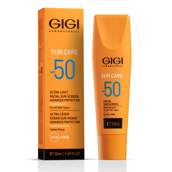 קרם לחות והגנה SPF50 GIGI